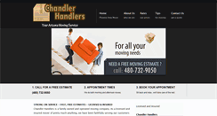 Desktop Screenshot of chandlerhandlers.com